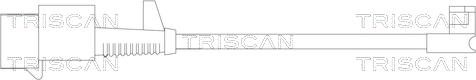 Triscan 8115 15001 - Warning Contact, brake pad wear www.autospares.lv