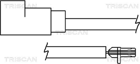 Triscan 8115 16001 - Indikators, Bremžu uzliku nodilums www.autospares.lv