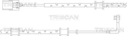 Triscan 8115 10013 - Сигнализатор, износ тормозных колодок www.autospares.lv