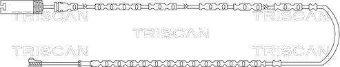 Triscan 8115 11046 - Indikators, Bremžu uzliku nodilums www.autospares.lv