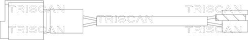 Triscan 8115 11001 - Warning Contact, brake pad wear www.autospares.lv