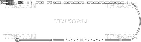 Triscan 8115 11018 - Indikators, Bremžu uzliku nodilums autospares.lv