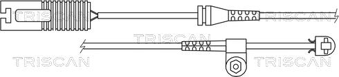 Triscan 8115 11013 - Indikators, Bremžu uzliku nodilums www.autospares.lv