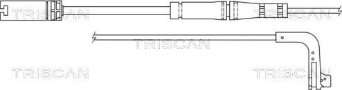 Triscan 8115 11034 - Indikators, Bremžu uzliku nodilums www.autospares.lv