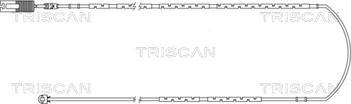 Triscan 8115 11024 - Indikators, Bremžu uzliku nodilums www.autospares.lv