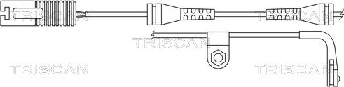 Triscan 8115 11022 - Warning Contact, brake pad wear www.autospares.lv