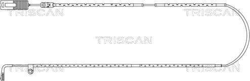 Triscan 8115 17010 - Indikators, Bremžu uzliku nodilums www.autospares.lv