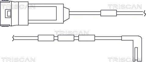 Triscan 8115 24006 - Indikators, Bremžu uzliku nodilums www.autospares.lv