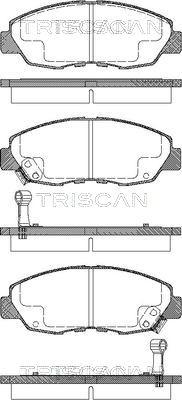 Magneti Marelli 363702160973 - Bremžu uzliku kompl., Disku bremzes www.autospares.lv