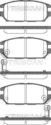 Triscan 8110 42014 - Brake Pad Set, disc brake www.autospares.lv