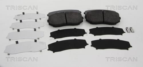 Triscan 8110 50030 - Brake Pad Set, disc brake www.autospares.lv