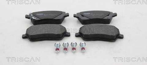 Triscan 8110 69017 - Brake Pad Set, disc brake www.autospares.lv