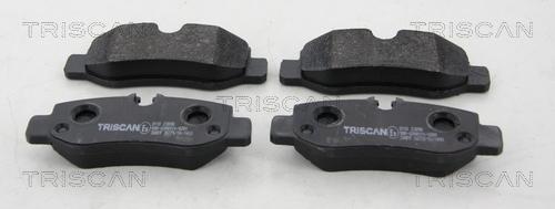 Triscan 8110 69022 - Bremžu uzliku kompl., Disku bremzes www.autospares.lv