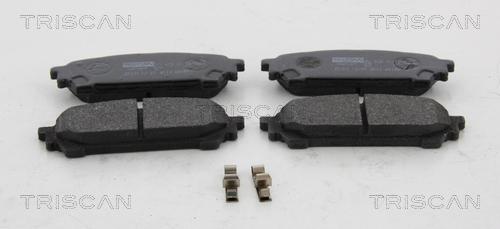 Triscan 8110 68188 - Тормозные колодки, дисковые, комплект www.autospares.lv