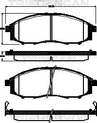 Woking D1263M - Bremžu uzliku kompl., Disku bremzes www.autospares.lv