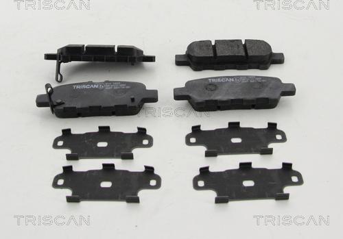 Triscan 8110 14059 - Brake Pad Set, disc brake www.autospares.lv