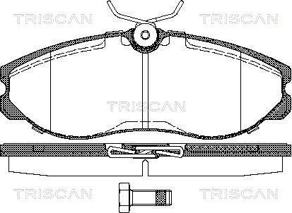 Valeo 302489 - Тормозные колодки, дисковые, комплект www.autospares.lv