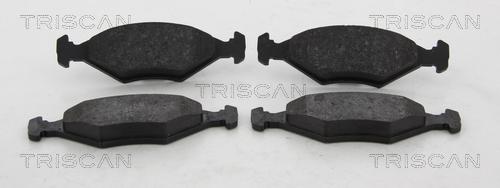 Triscan 8110 15058 - Bremžu uzliku kompl., Disku bremzes www.autospares.lv