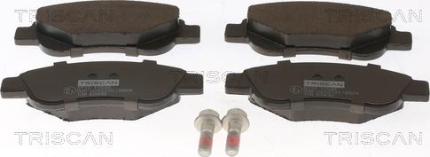 Triscan 8110 10548 - Brake Pad Set, disc brake www.autospares.lv