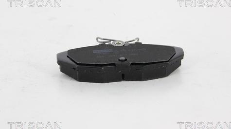 Triscan 8110 10580 - Тормозные колодки, дисковые, комплект www.autospares.lv