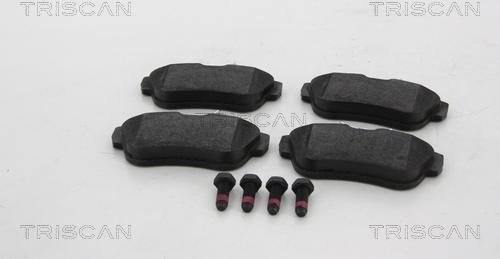 Triscan 8110 10575 - Brake Pad Set, disc brake www.autospares.lv