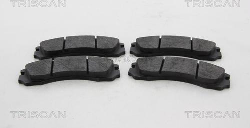 Triscan 8110 10576 - Brake Pad Set, disc brake www.autospares.lv