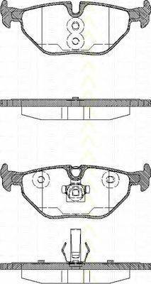 Triscan 8110 11009 - Bremžu uzliku kompl., Disku bremzes www.autospares.lv