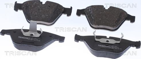 Triscan 8110 11016 - Bremžu uzliku kompl., Disku bremzes www.autospares.lv