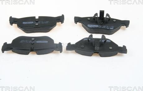 Triscan 8110 11023 - Brake Pad Set, disc brake www.autospares.lv