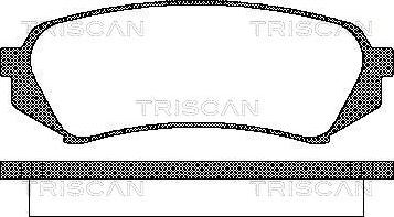 Aisin SN100 - Brake Pad Set, disc brake www.autospares.lv