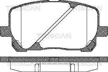 ACDelco AC697681D - Brake Pad Set, disc brake www.autospares.lv