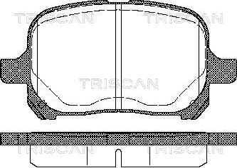 Aisin SN850 - Bremžu uzliku kompl., Disku bremzes autospares.lv