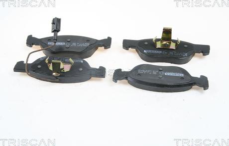 Triscan 8110 12015 - Brake Pad Set, disc brake www.autospares.lv