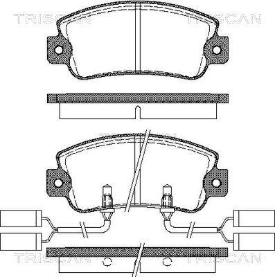 Pagid T9002 - Тормозные колодки, дисковые, комплект www.autospares.lv