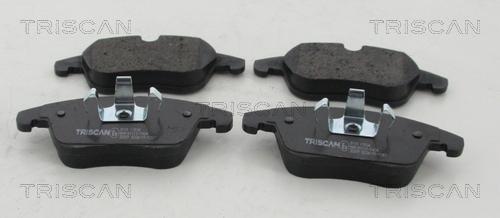 Triscan 8110 17034 - Тормозные колодки, дисковые, комплект www.autospares.lv