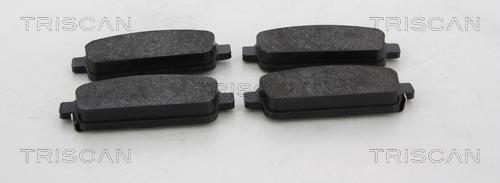 Triscan 8110 24041 - Brake Pad Set, disc brake www.autospares.lv