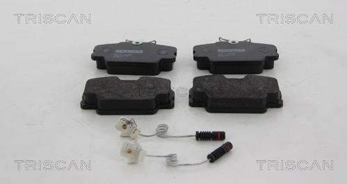 Triscan 8110 23056 - Brake Pad Set, disc brake www.autospares.lv