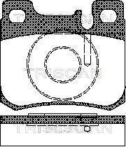 Triscan 8110 23006 - Bremžu uzliku kompl., Disku bremzes www.autospares.lv