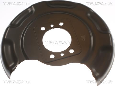 Triscan 8125 43208 - Dubļu sargs, Bremžu disks www.autospares.lv