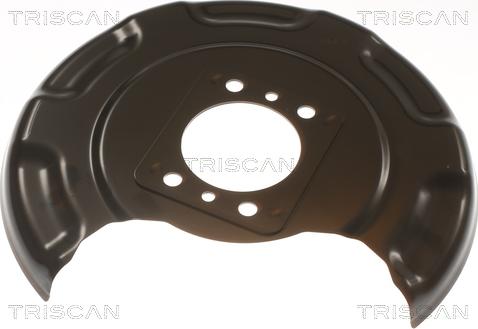 Triscan 8125 43207 - Dubļu sargs, Bremžu disks www.autospares.lv