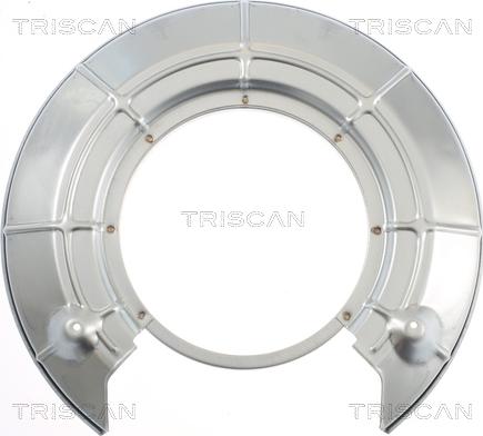 Triscan 8125 65201 - Dubļu sargs, Bremžu disks www.autospares.lv