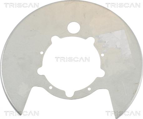 Triscan 8125 15208 - Dubļu sargs, Bremžu disks www.autospares.lv