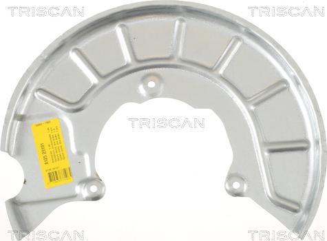 Triscan 8125 29101 - Dubļu sargs, Bremžu disks www.autospares.lv