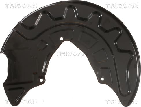 Triscan 8125 29133 - Dubļu sargs, Bremžu disks www.autospares.lv