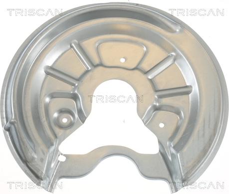 Triscan 8125 29204 - Dubļu sargs, Bremžu disks www.autospares.lv