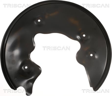 Triscan 8125 29214 - Dubļu sargs, Bremžu disks www.autospares.lv