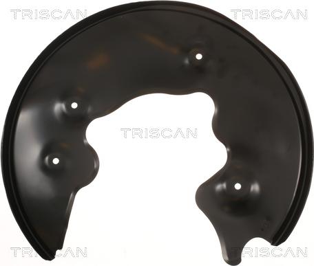 Triscan 8125 29215 - Dubļu sargs, Bremžu disks www.autospares.lv