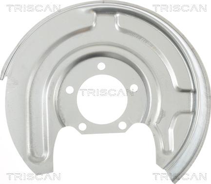 Triscan 8125 29222 - Dubļu sargs, Bremžu disks www.autospares.lv