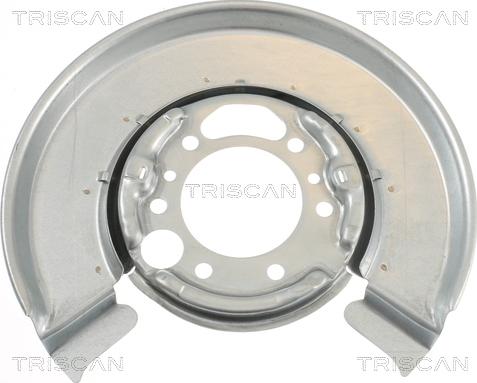 Triscan 8125 23226 - Dubļu sargs, Bremžu disks www.autospares.lv