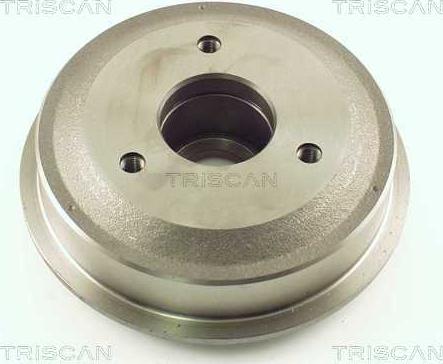 Triscan 8120 10206 - Тормозной барабан www.autospares.lv